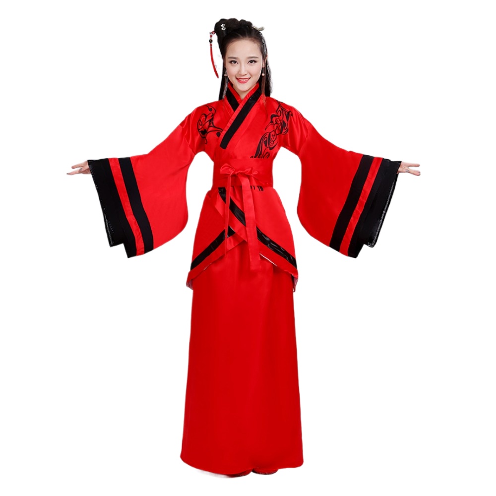 Ethnic Fashion Wear - コスプレパフォーマンス衣装ダンスウェアパーティーステージガール服エスニックスタイルヴィンテージ漢服女性服チャイナドレス