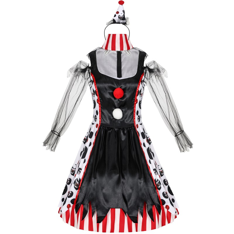 Ethnic Dress Fashion Show - ハロウィン クラウンコスチューム パフォーマンス カーニバル ステージショー衣装 女性用