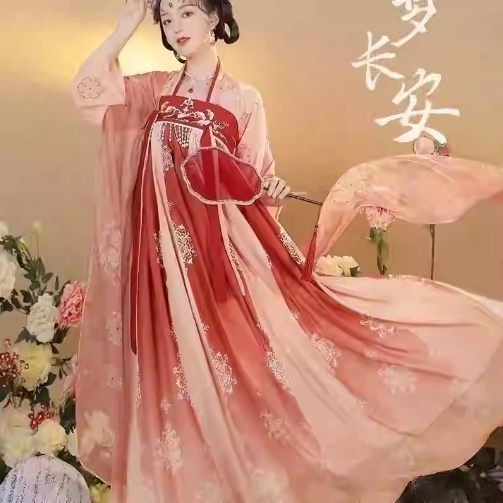 Ethnic Fashion Wear - 韓服中国の伝統的なドレスコスプレ衣装エスニックスタイルショーステージファッション服女性服パーティー妖精ドレス