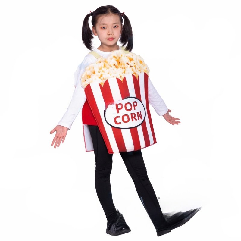 ハロウィンカーニバルポップコーンテーマ大人親子服コスプレパー - Ethnic Theme For Fashion Show のレビューと価格