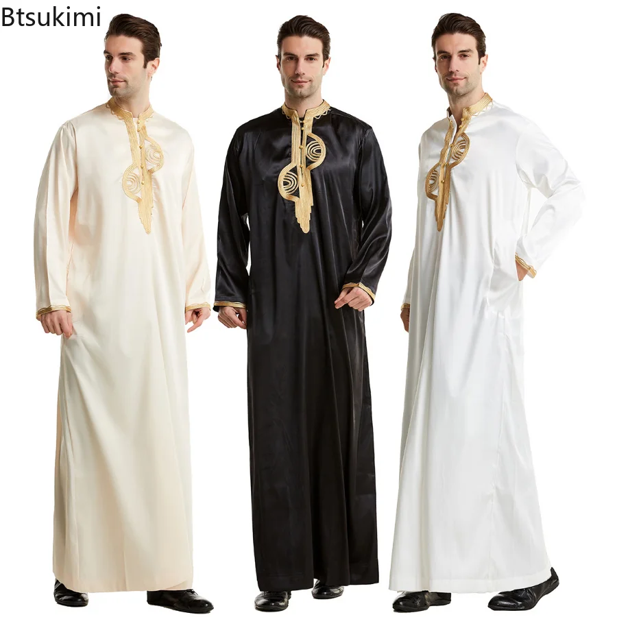 イスラム教徒の男性のためのカフタンのドレス,長袖,スタンドア - Kurta Men Cotton のレビューと価格