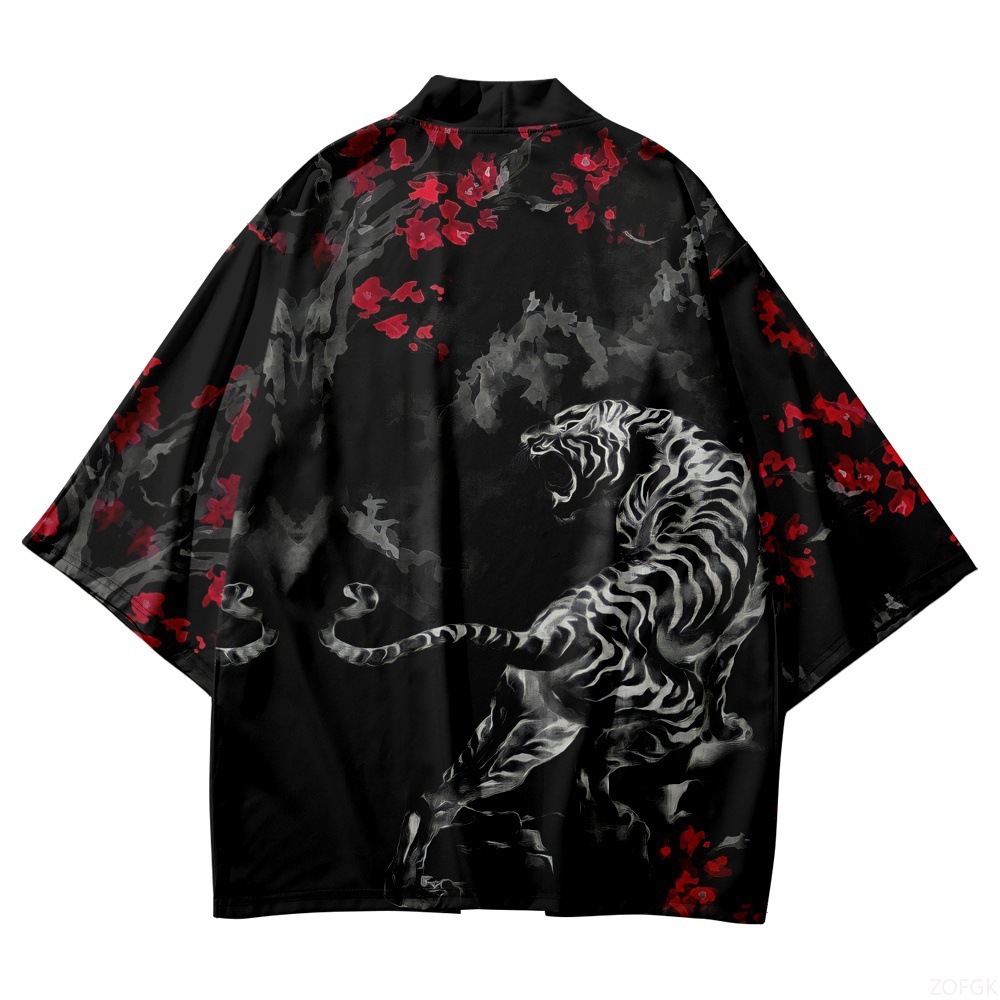 黒着物オープンカラー男性と女性の日本の帯男性の浴衣少年羽織ア - Haori Japanese Jacket のレビューと価格