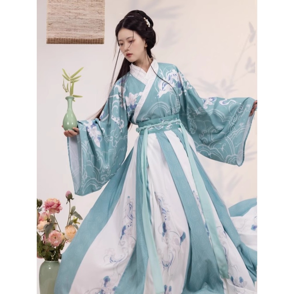 伝統的な中国服韓服女性妖精ドレスコスプレ衣装エスニックスタイ - Ethnic Dress Fashion Show のレビューと価格