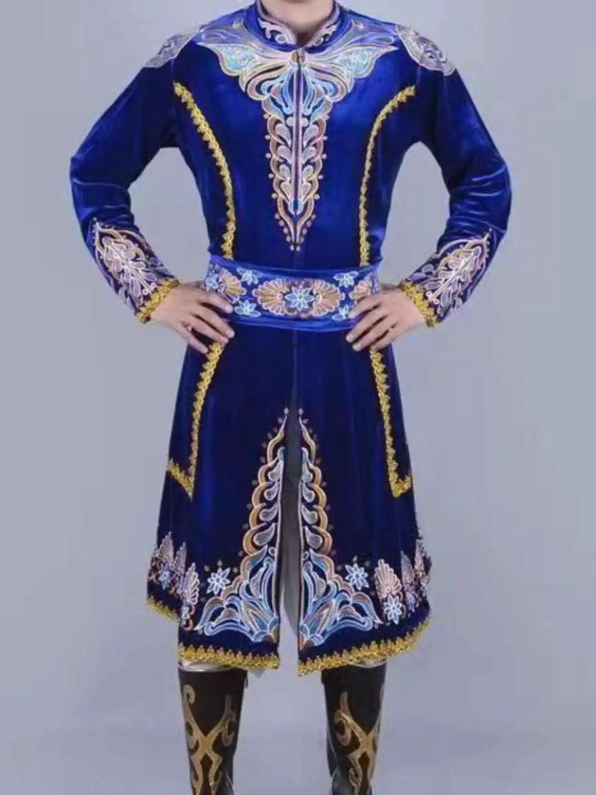 新しい新疆ダンス服ウイグル紳士服ハンサムコートステージパフォ - Ethnic Clothing & Online Fashion Store Khaadi Uk のレビューと価格