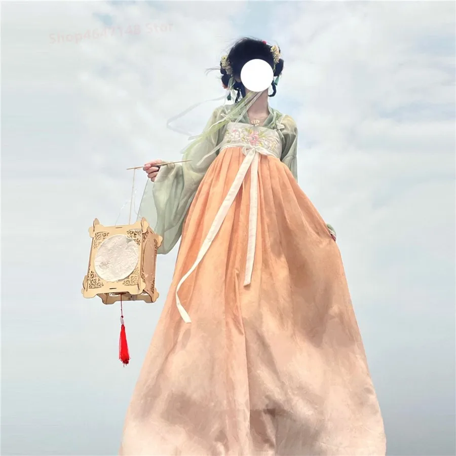 はい、女性用の伝統的な衣装、妖精の漢服、ファッション服、エス - Ethnic Dress Fashion Show のレビューと価格
