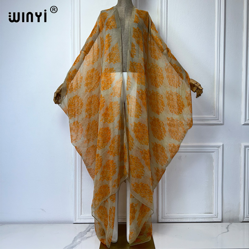 Winyi-自由奔放に生きるプリントのビーチドレス,セクシー - Kaftan Women Boho のレビューと価格