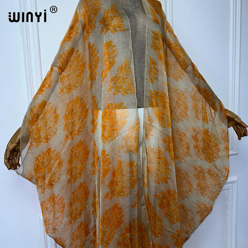 Winyi-自由奔放に生きるプリントのビーチドレス,セクシー - Kaftan Women Boho のレビューと価格