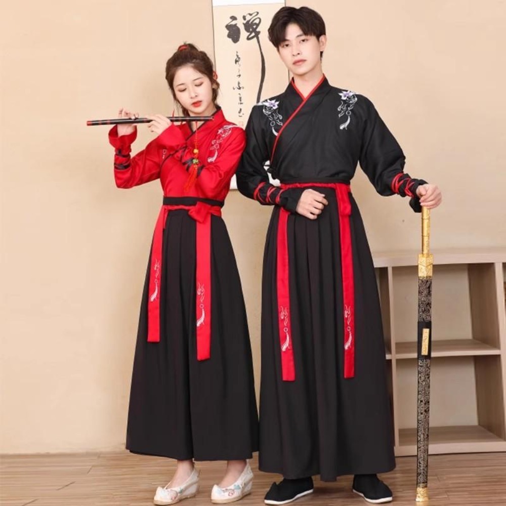 伝統的な中国服漢服ドレスコスプレ衣装エスニックスタイル女性服 - Ethnic Style Dresses のレビューと価格