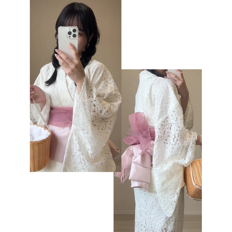 夏着物バスローブベルトレース着物ベルトアクセサリーレーススカ - Ethnic Clothing & Online Fashion Store Khaadi Uk のレビューと価格