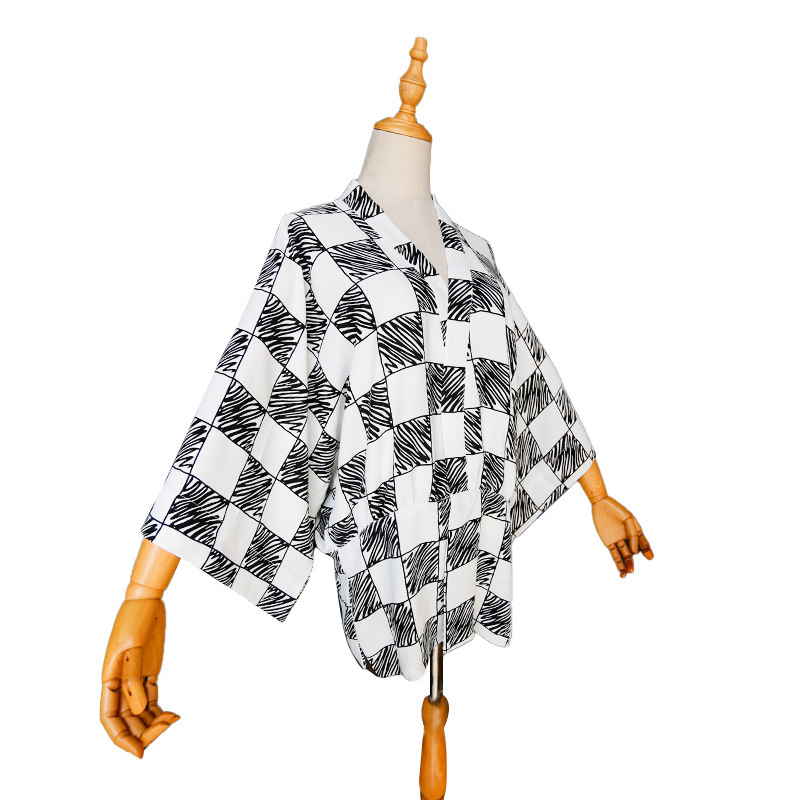 夏の羽織ジャケット男性の着物カーディガン日本のファッションア - Haori Japanese Jacket のレビューと価格