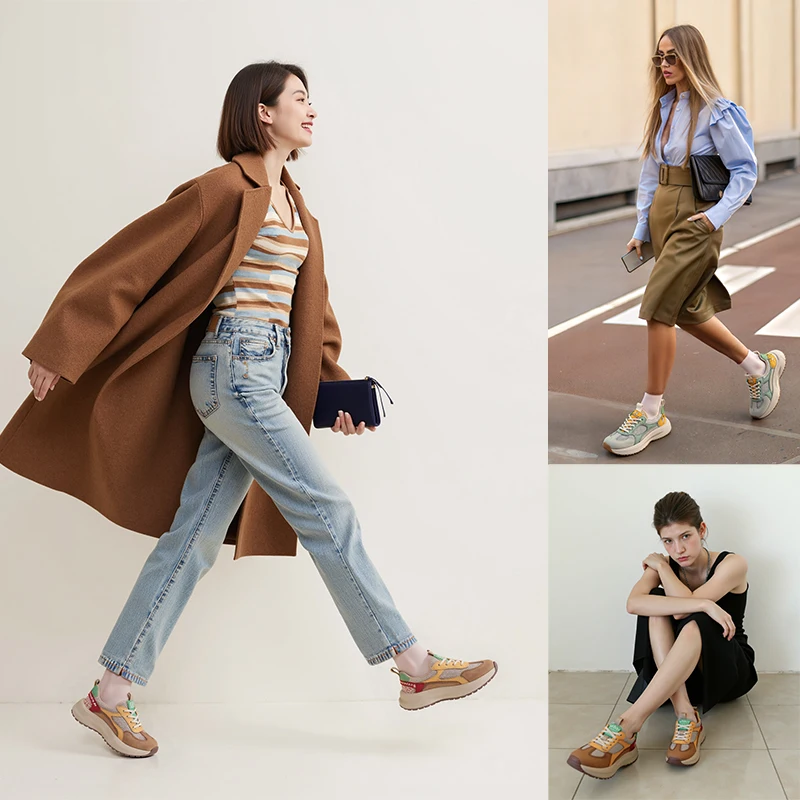 Careaymade-4cm エアメッシュスエード牛本革ラバ - Ethnic Fabric のレビューと価格