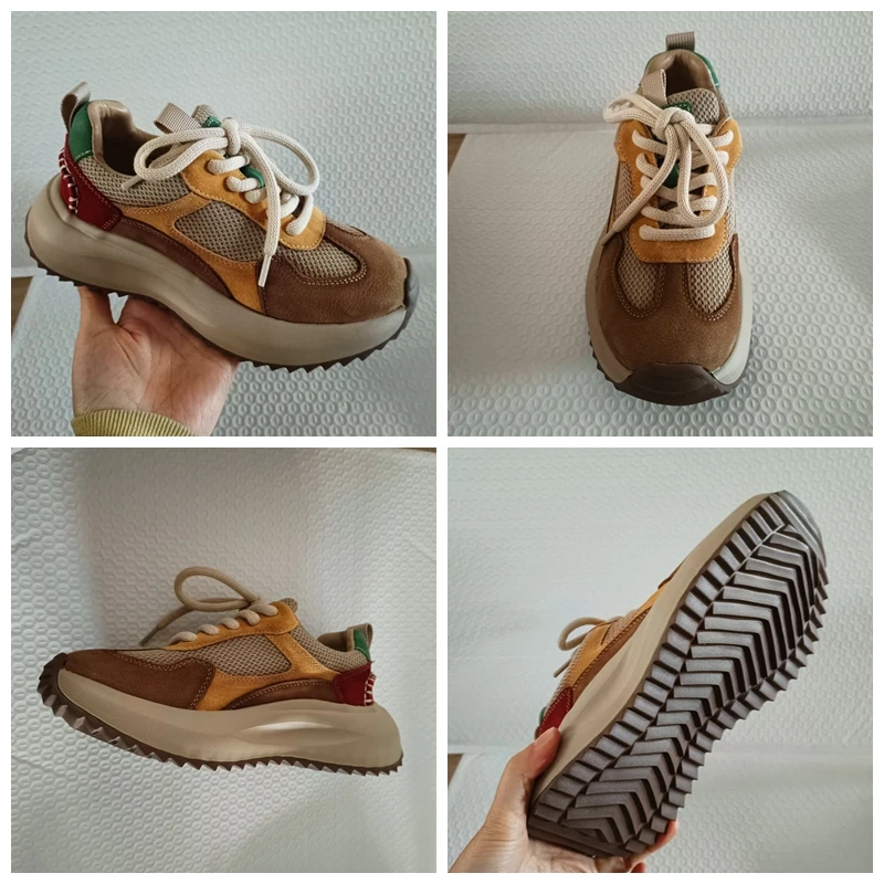 Careaymade-4cm エアメッシュスエード牛本革ラバ - Ethnic Fabric のレビューと価格