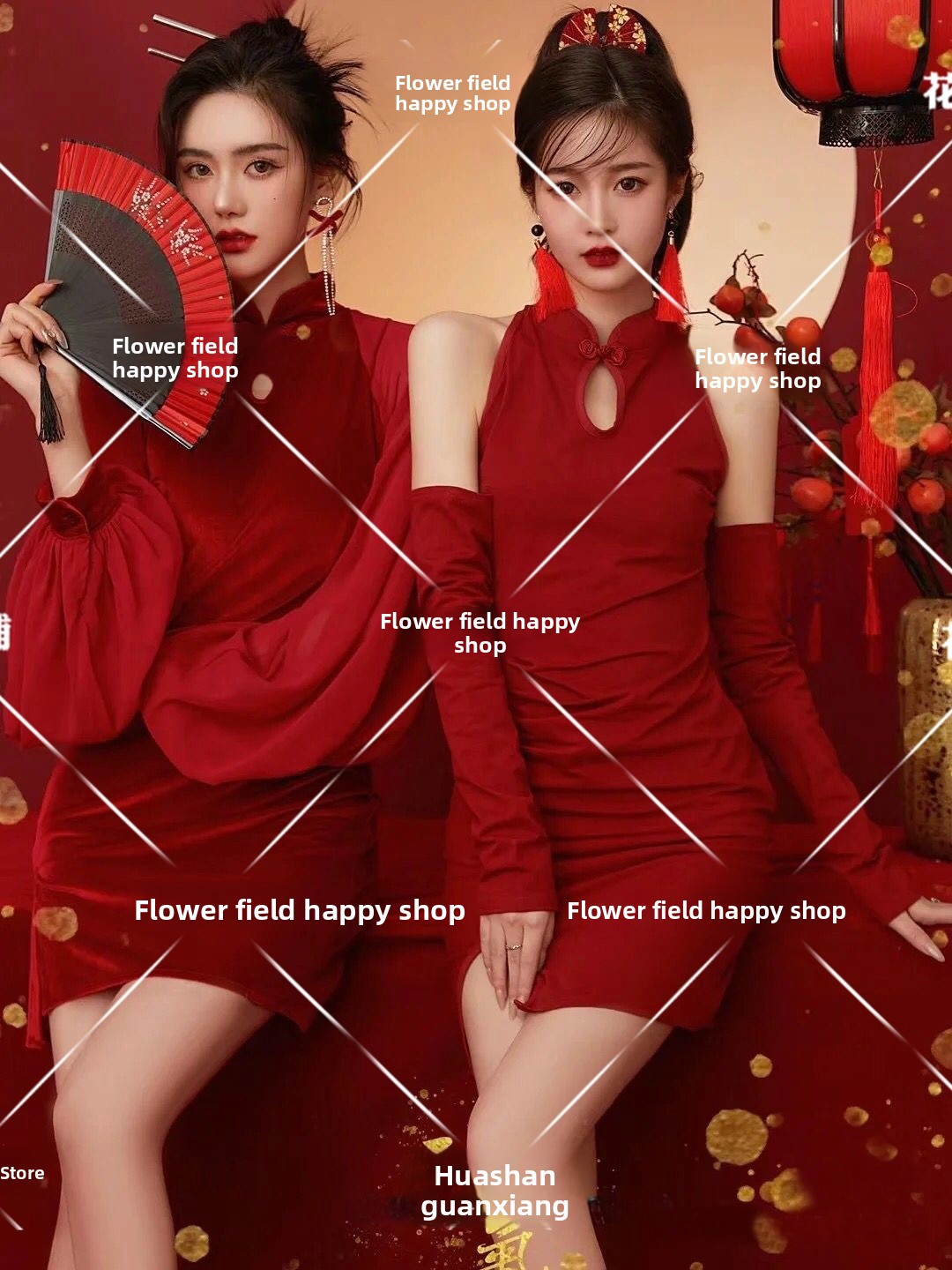 新年ヴィンテージ写真スタジオファッショナブルな親友ポートレー - Ethnic Clothing & Online Fashion Store Khaadi Uk のレビューと価格