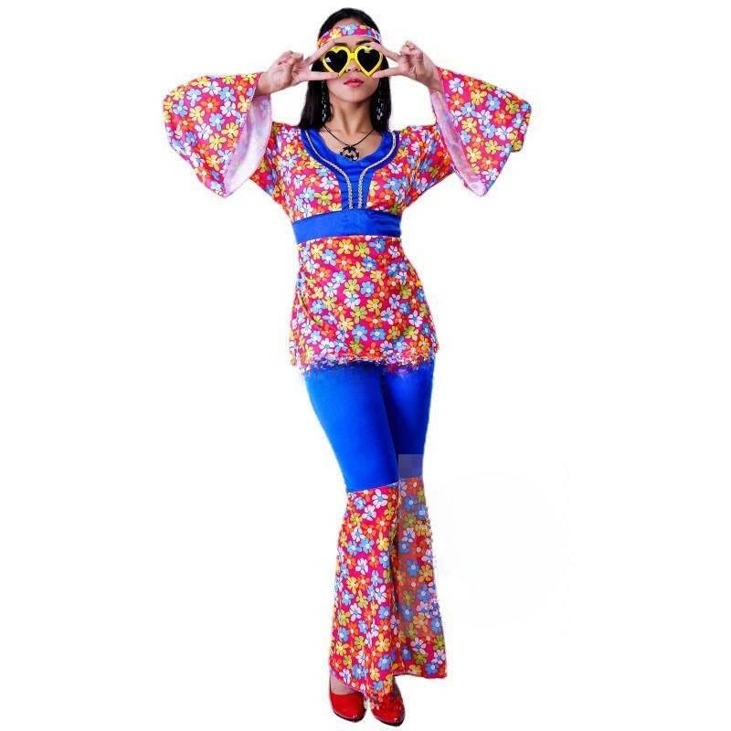 女性のビッグフラワーヒッピースーツディスココスチュームハロウ - Ethnic Clothing & Online Fashion Store Khaadi Uk のレビューと価格