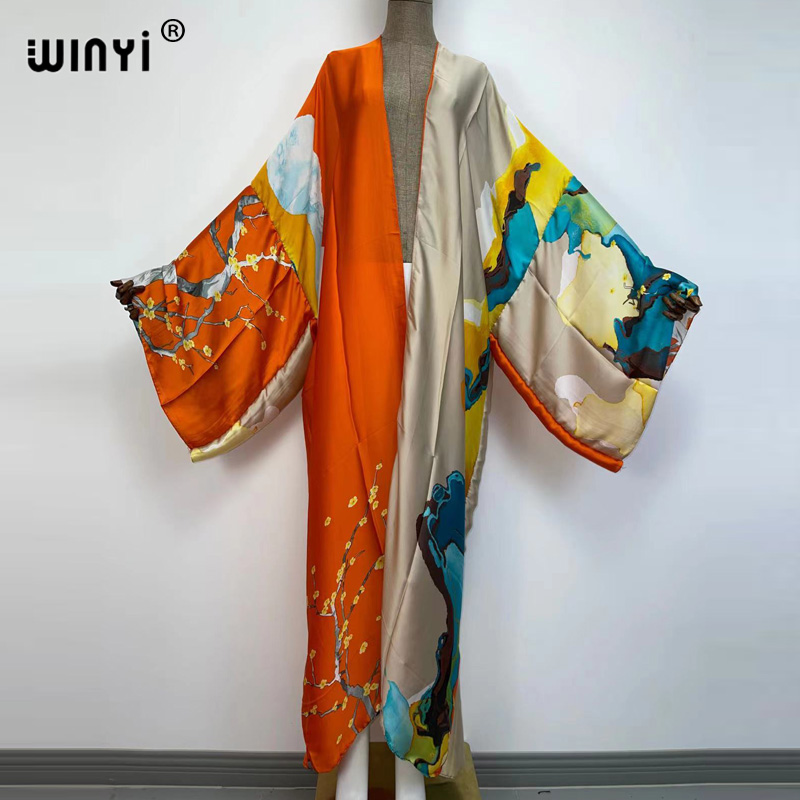 ウィナイト-ピンクのボヘミアンスタイルの着物ビキニ,女性用の - Kaftan Women Boho のレビューと価格