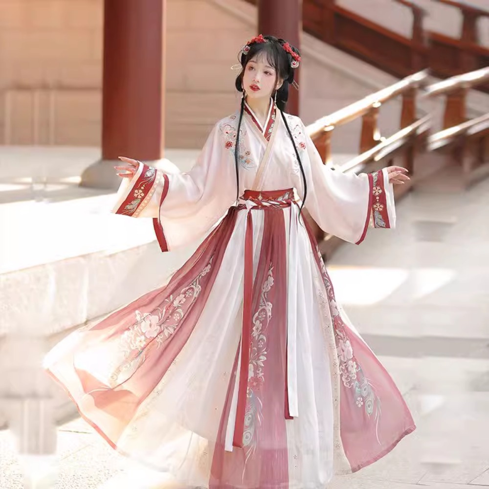 韓服中国の伝統的なドレスコスプレ衣装エスニックスタイルショー - Ethnic Fashion Wear のレビューと価格